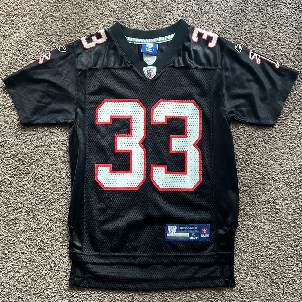 Reebok Atlanta Falcons #33 Michael Turner NFL Jersey youth size S (8)